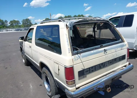 1989 Chevrolet Blazer S10 from USA, damaged, VIN 1GNCS18Z7K8189161